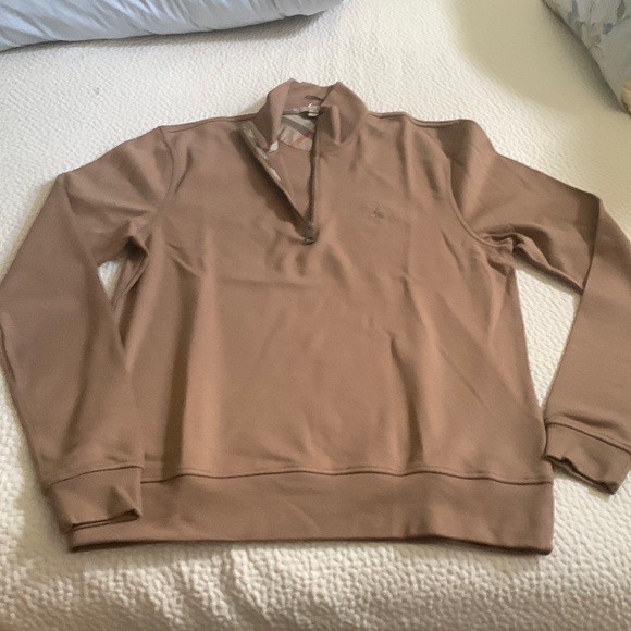 Burberry Other - Mens Zip Up Casual Pullover